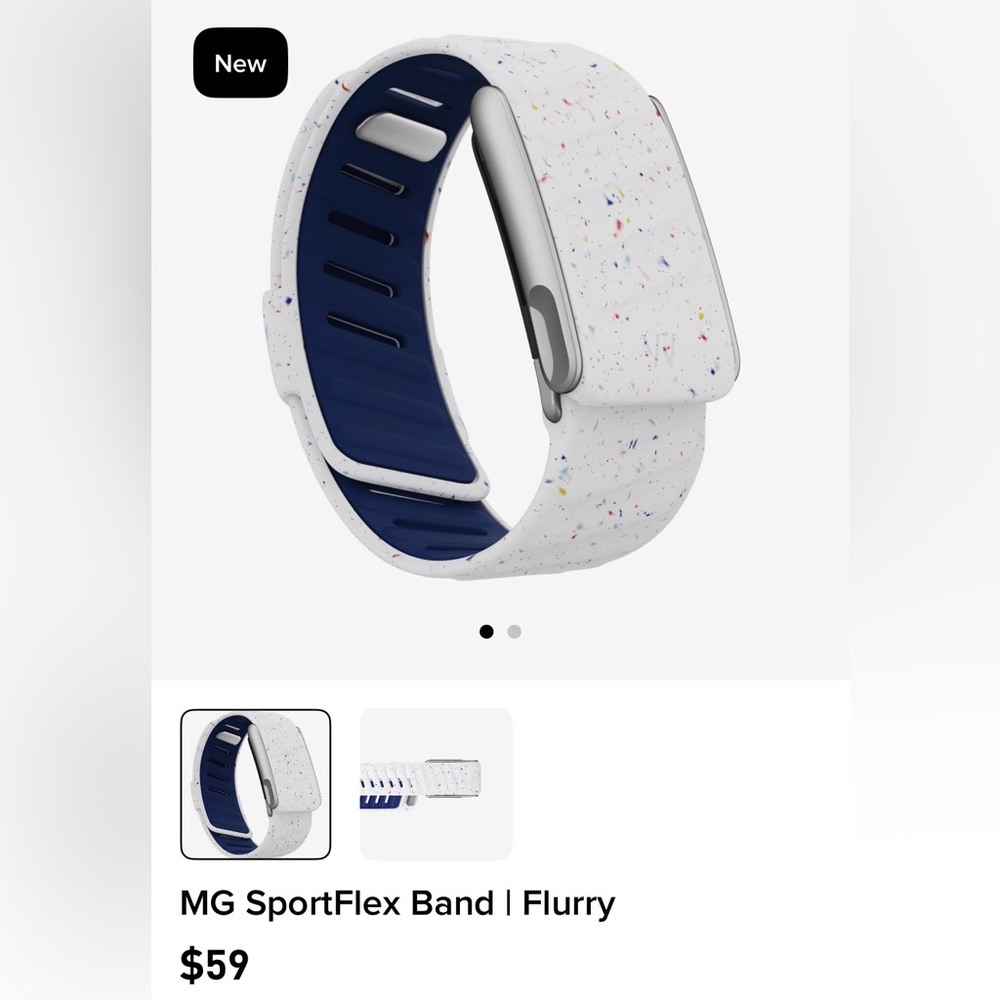Whoop MG Sportflex Band in Flurry